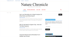 Desktop Screenshot of naturechronicle.com